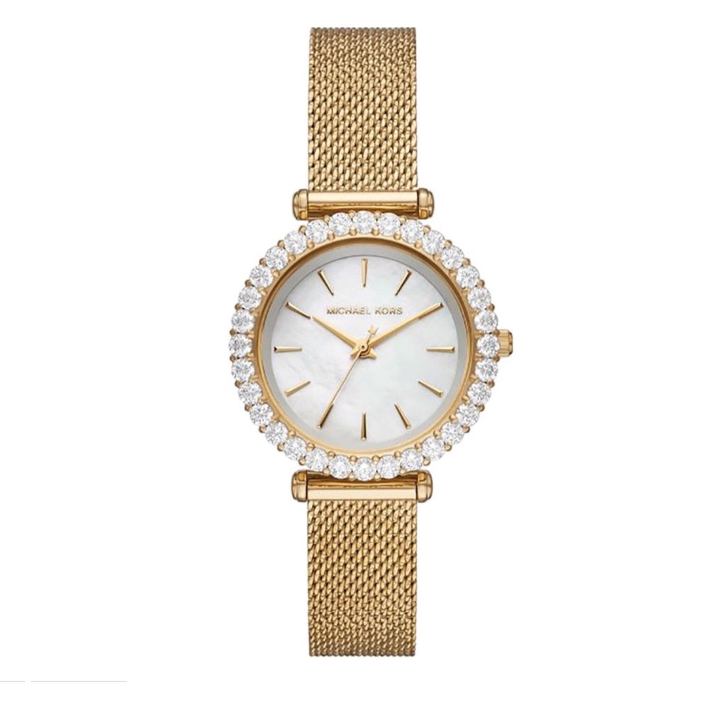 Michael Kors Women's Darci Mother of Pearl Stainless Steel Watch MK4629
